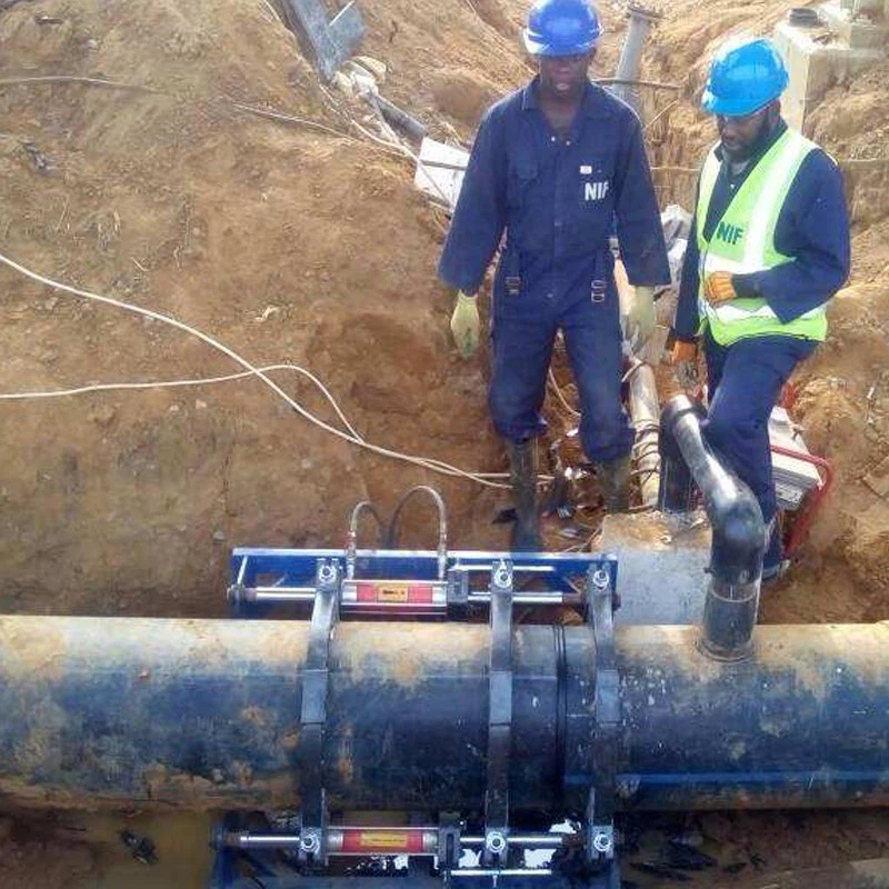 BUTT FUSION MACHINE IN AFRIACA PROJECT